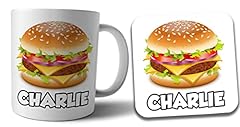 Giftshop personalised burger for sale  Delivered anywhere in UK