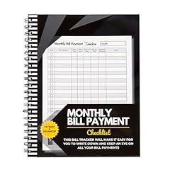Bill tracker notebook for sale  Delivered anywhere in USA 