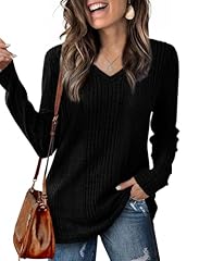 Saloogoe black sweaters for sale  Delivered anywhere in USA 