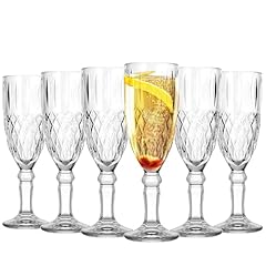 Glass champagne flutes for sale  Delivered anywhere in USA 