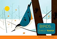 Birds by Charley Harper Book of Postcards for sale  Delivered anywhere in UK