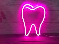 Custom tooth neon for sale  Delivered anywhere in USA 