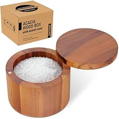Acacia salt cellar for sale  Delivered anywhere in USA 