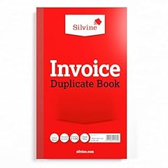 Silvine duplicate invoice for sale  Delivered anywhere in UK