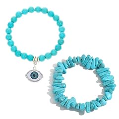 Sujebkc bracciale turchese usato  Spedito ovunque in Italia 