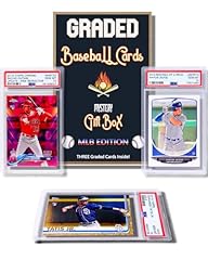 Three graded baseball for sale  Delivered anywhere in USA 