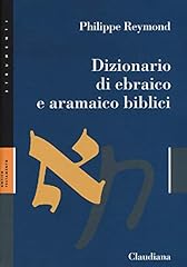 Dizionario ebraico aramaico usato  Spedito ovunque in Italia 