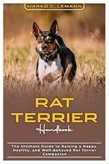 Rat terrier handbook for sale  Delivered anywhere in UK