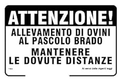 New cartello segnaletico usato  Spedito ovunque in Italia 