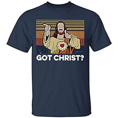 NovaTee Got Christ Jesus Buddy Christ Funny Comedy Movie Unisex T-Shirt Navy for sale  Delivered anywhere in Canada
