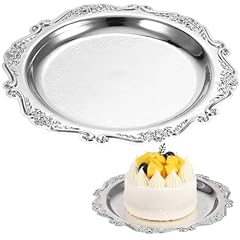 Kichvoe round platter for sale  Delivered anywhere in USA 