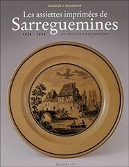 Assiettes imprimées sarreguem d'occasion  Livré partout en France
