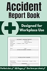 Accident report book for sale  Delivered anywhere in UK