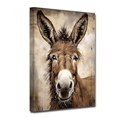 Lzimu donkey canvas for sale  Delivered anywhere in USA 