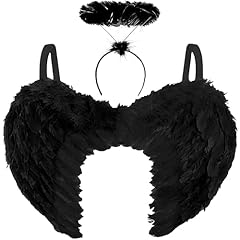 Womens black angel for sale  Delivered anywhere in UK