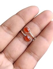 Carnelian ring natural for sale  Delivered anywhere in UK