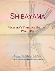 Shibayama webster timeline for sale  Delivered anywhere in UK