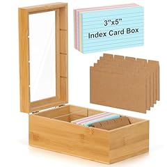 Bamboo index card for sale  Delivered anywhere in USA 