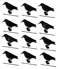 Flocked crow full for sale  Delivered anywhere in UK