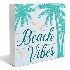 Beach vibes wooden for sale  Delivered anywhere in USA 