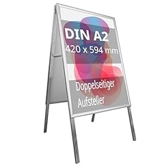 Aufsteller beidseitig din gebraucht kaufen  Wird an jeden Ort in Deutschland