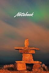 Notebook inukshuk sunset for sale  Delivered anywhere in UK