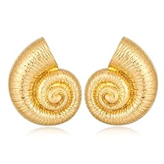 Fauthenticute gold conch for sale  Delivered anywhere in USA 