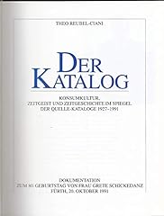 Katalog konsumkultur zeitgeist gebraucht kaufen  Wird an jeden Ort in Deutschland