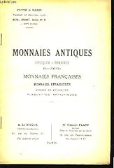 Monnaies antiques grecques d'occasion  Livré partout en France