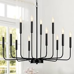 Gifarich black chandeliers for sale  Delivered anywhere in USA 