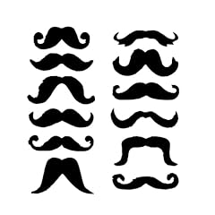 Pcs fake moustache for sale  Delivered anywhere in UK