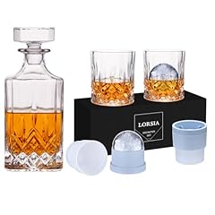 Whiskey decanter set for sale  Delivered anywhere in USA 