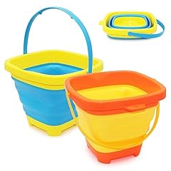 Foldable beach bucket for sale  Delivered anywhere in UK