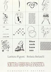 Scrittura verbovisiva sinestet usato  Spedito ovunque in Italia 
