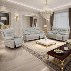 Genuine leather recliner for sale  Delivered anywhere in USA 