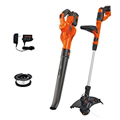 BLACK+DECKER 40V Max Cordless Sweeper & String Trimmer, used for sale  Delivered anywhere in USA 