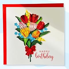 Quilling card birthday for sale  Delivered anywhere in USA 
