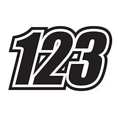Custom race number for sale  Delivered anywhere in UK