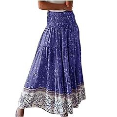 Bohemian skirts women for sale  Delivered anywhere in UK