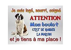 Plaque attention chien d'occasion  Livré partout en France