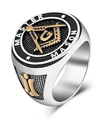 Eastlily masonic ring for sale  Delivered anywhere in USA 