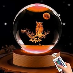 Owl figurine crystal for sale  Delivered anywhere in UK