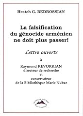 Falsification génocide armén d'occasion  Livré partout en France