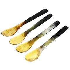4pcs horn spoon for sale  Delivered anywhere in UK