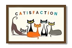 Cat lover poster for sale  Delivered anywhere in USA 