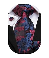 Tie navy floral for sale  Delivered anywhere in UK