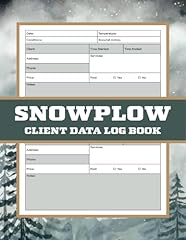 Snowplow client data for sale  Delivered anywhere in USA 