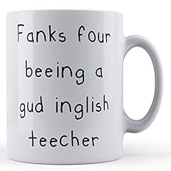 Funny mug english for sale  Delivered anywhere in UK