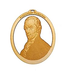Alexander hamilton ornament for sale  Delivered anywhere in USA 