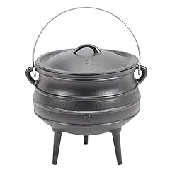 Warmiehomy Cast Iron Dutch Oven 8L Outdoor Camping for sale  Delivered anywhere in Ireland